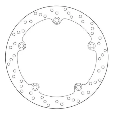 Abbildung von Brembo Bremsscheibe 68B407C8 hinten 176mm 276mm
