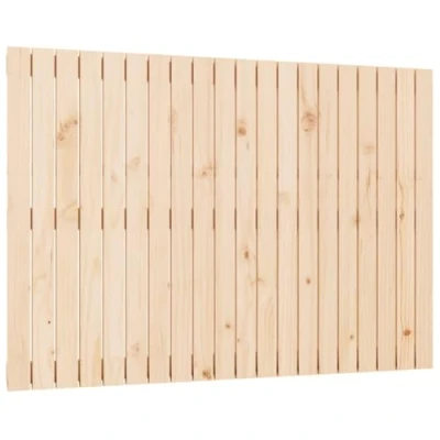 Abbildung von vidaXL Wand Kopfteil Bettkopfteil Betthaupt für Bett Schlafzimmerbett Bettzubehör Holzkopfteil Wandmontage 127,5x3x90cm Massivholz Kiefer