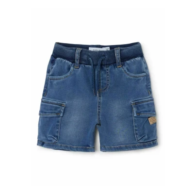 Abbildung von Name it Jeans Shorts für Kinder, Größe: 80, Medium blue denim