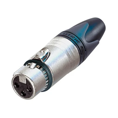 Abbildung von NEUTRIK Steckverbinder 3 polige XLR Buchse EMC