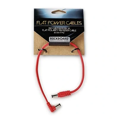 Abbildung von RockBoard Flat Polarity Reverser Cable, Angled / Straight 30 cm 11 13/16&quot;