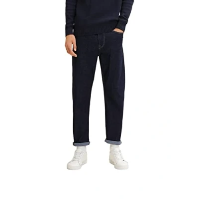 Abbildung von TOM TAILOR Denim Herren Loose Fit Jeans 1033641, 10120 Used Dark Stone Blue Denim, 30W / 32L