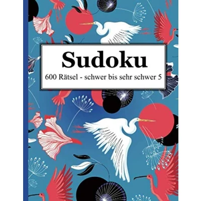 Abbildung von Sudoku 600 Rätsel schwer bis sehr 5