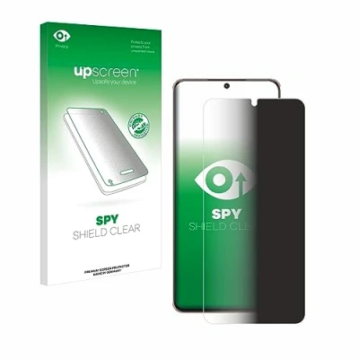 Abbildung von upscreen Anti Spy Blickschutzfolie für Samsung Galaxy S21 Plus 5G Privacy Screen Displayschutz Folie [Sichtschutz, Blaulichtfilter]