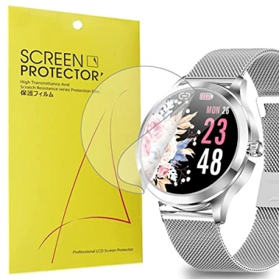 Abbildung von onetuo Schutzfolie Kompatibel für ANMI Smartwatch, HD klar Flexible TPU Folie [Blasenfreie] [Kompatibel mit Hülle] [Premium Qualität]Displayschutzfolie (6 Pack)