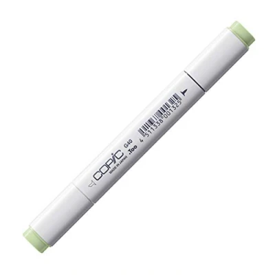 Abbildung von COPIC Classic Marker Typ G 40, Dim Green, professioneller Layoutmarker, mit einer breiten und feinen Spitze