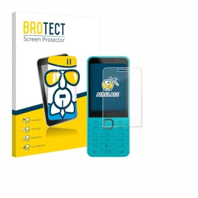 Abbildung von BROTECT Schutzglas für Nokia 235 4G (2024) Schutzfolie Panzer Folie Glas [Extrem Kratzfest 9H, Anti Fingerprint, Ultra Transparent]