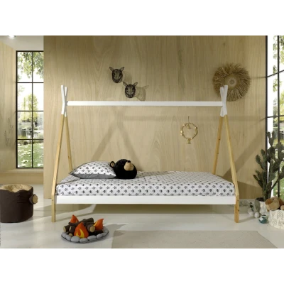 Abbildung von Vipack Kinderbett &quot;Tipi&quot;, (Made in Europe), mit Rolllattenrost, wahlweise Schublade