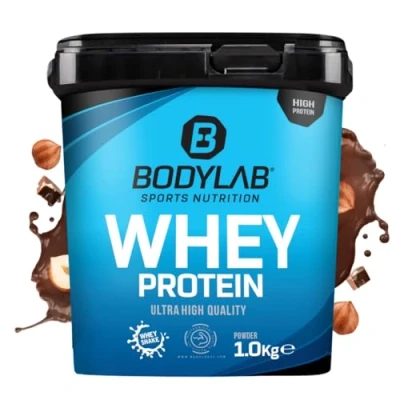 Abbildung von Bodylab24 Whey Protein Pulver, Haselnuss Schokolade