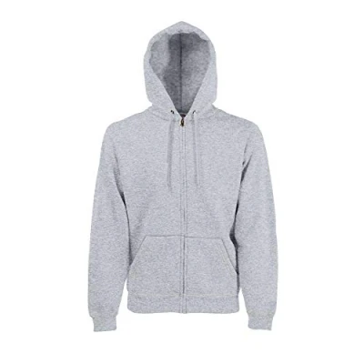 Abbildung von Fruit of the Loom Hooded Sweat Jacket Modell 2013 L,Heather Grey