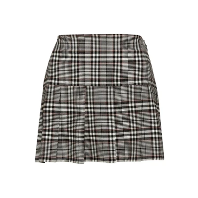 Abbildung von Superdry Vintage tweed Pleat Alinienrock, Damen, Größe: 36, Neutral