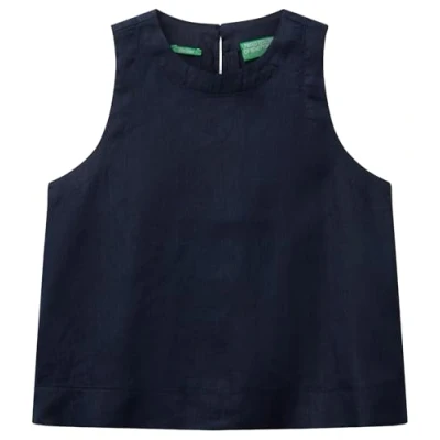 Abbildung von United Colors of Benetton Bluse, Damen, Größe: Medium, Blue