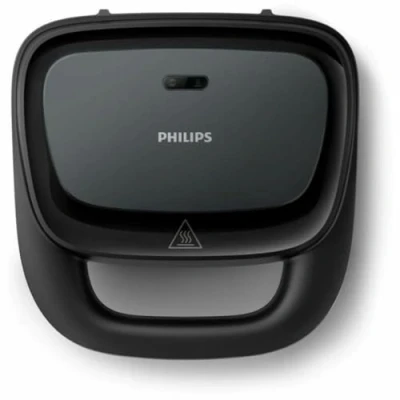 Abbildung von Philips Serie 3000 HD2331 90 Sandwichmaker Schwarz, 750W