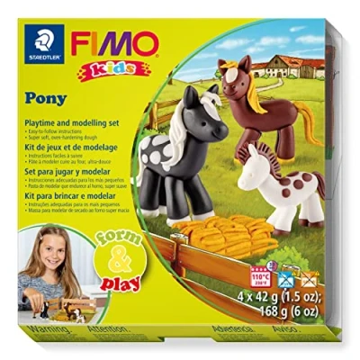 Abbildung von Staedtler Fimo Kinder Form&amp;amp Play 4 x 42g Kucyki