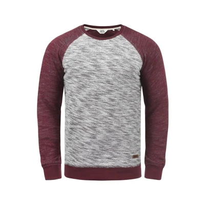 Abbildung von Solid Sdflocker Sweatshirt, Herren, Größe: XXL, Wine red