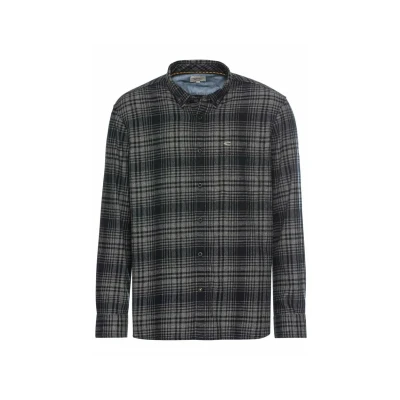 Abbildung von camel active MIT Karomuster Hemd, Herren, Größe: Large, Rock grey
