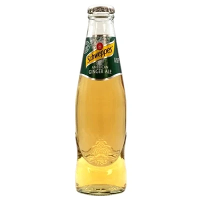 Abbildung von Schweppes American Ginger Ale, 24er Pack (24 x 0.2 l) MEHRWEG