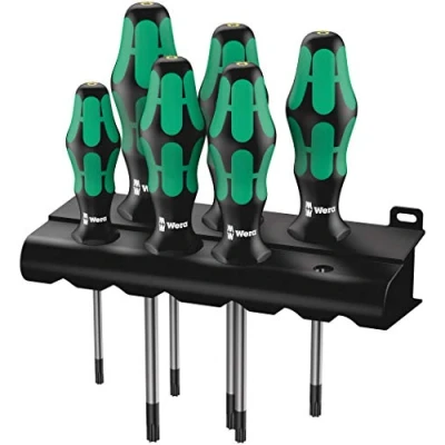 Abbildung von Wera 367/6 TORX® BO Schraubendreher Set Workshop 6 teilig TORX