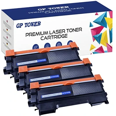 Abbildung von 3X Toner XL Kompatibel mit Brother TN 2220 DCP 7060 N 7065 DN 7070 DW Fax 2840 2845 2940 2950 HL 2200 Series 2215 2230 2240 D (3X Schwarz)