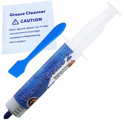 Abbildung von AABCOOLING Thermal Grease 2 30g 5,6W/mK Silber mit Hoher Wärmeleitfähigkeit für Alle CPU PC Kühler Lüfter Prozessor, Wasserkühlung Paste Niedriger Thermischer Wiederstand, Wärmeleitpad
