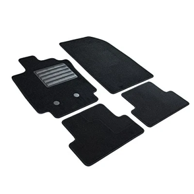 Abbildung von MDM SP 2920 Fußmatten Velours Autoteppich passend für Renault Clio 3 09.2005&gt;09.2012 / Grandtour 01.2008&gt;02.2013, black
