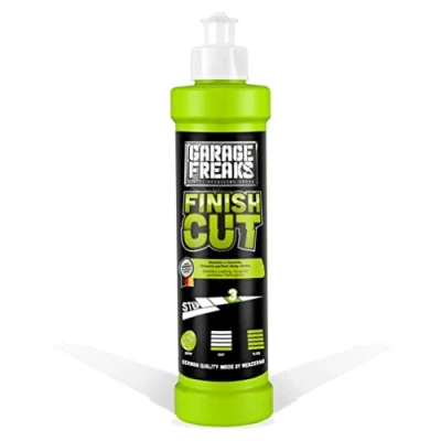 Abbildung von Garage Freaks Autopolitur Made by menzerna Finish Cut Step 3 Hochglanzpolitur 250ml Politur Finishpolitur Tiefenglanz silikonfrei in Germany