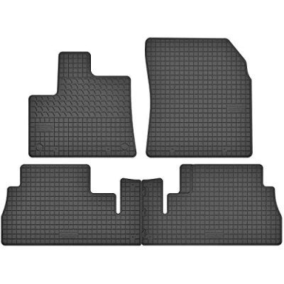Abbildung von AGCPdirect Gummi Matten Fußmatten Passgenau 4 teilig Set für Peugeot Partner 2018 2021 und Rifter Toyota ProAce City 2019