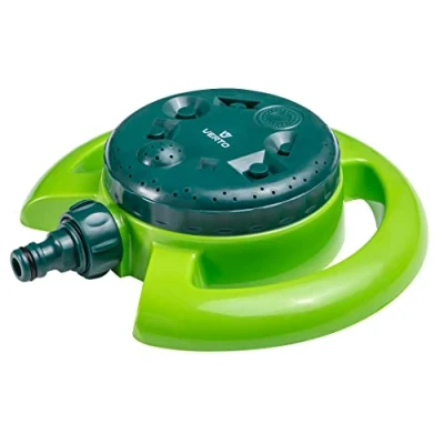 Abbildung von Verto 15G780, Multifunktions Wasserregner, 125 m², grün