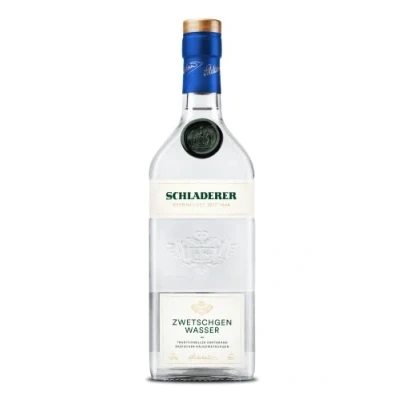 Abbildung von Schladerer Zwetschgenwasser, feiner Obstbrand aus dem Schwarzwald, fruchtig und vielschichtig dank Zwetschgen der Region Obstbrände (1 x 700 ml)