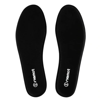Abbildung von riemot Memory Foam Einlegesohlen für Herren Weiche Schuheinlagen Komfort Einlagen Sneaker, Wanderschuhe, Arbeitsschuhe, Stiefel Sport, Freizeit und Alltag, Schwarz 43 EU