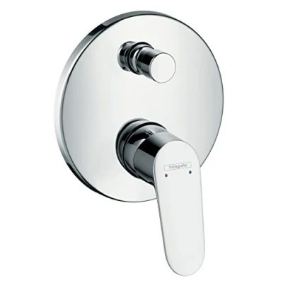 Abbildung von hansgrohe Wannenmischeinheit &quot;Focus&quot;, Unterputz mit Sicherungskombinationfür iBox universal, chrom