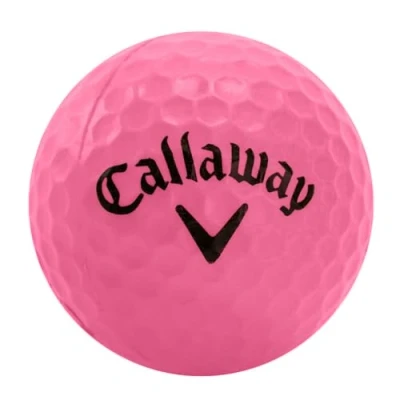 Abbildung von Callaway HX Soft Practice Ball (Pack of 9) Pink