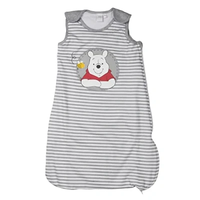 Abbildung von Disney Winnie Puuh Babyschlafsack bequemer und sicherer Schlafsack für Babys, aus Baumwolle, 70 cm lang
