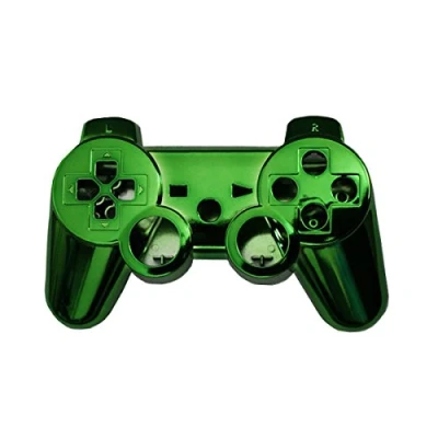 Abbildung von OSTENT Full Controller Shell Gehäuse Button Kit kompatibel für Sony PS3 Bluetooth Farbe Grün