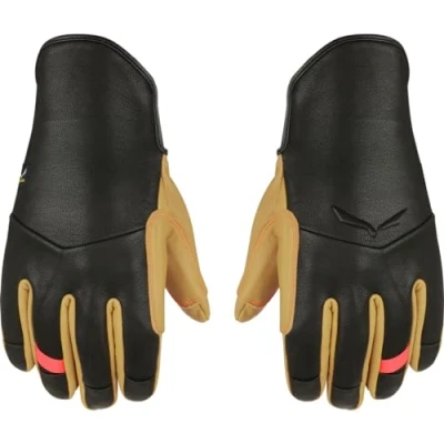 Abbildung von Salewa Female ORTLES AM W LEATHER GLOVES Fingerglove, Black Out/2500/6080, 5/XS