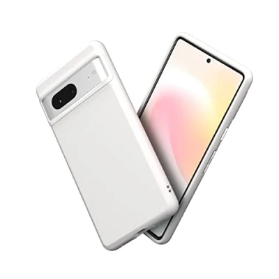 Abbildung von RhinoShield Case kompatibel mit [Pixel 7] SolidSuit Stoßdämpfende &amp; schlanke Schutzhülle Premium Finish 3.5 Meter Fallschutz Klassik Weiß