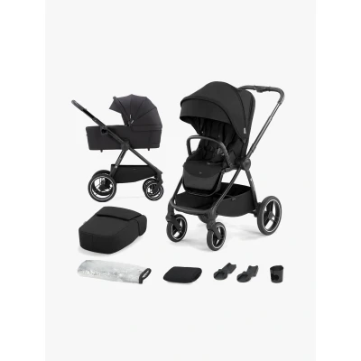 Abbildung von Kinderkraft NEA 2 in 1 Kombikinderwagen, Midnight Black, Kinderwagen,