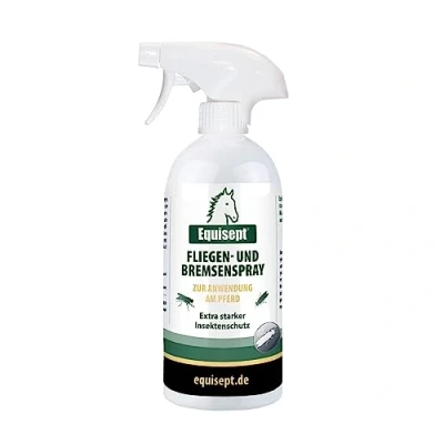 Abbildung von Equisept Fliegenspray &amp; Bremsenspray für Pferde 500ml Mückenspray, Insektenspray Von Tierärzten empfohlen Dopingfrei