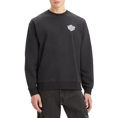 Abbildung von Levi&#039;s Graphic CREW Sweatshirt, Herren, Größe: XS, Caviar
