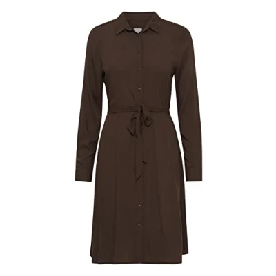Abbildung von ICHI Ihmain DR Blusenkleid, Damen, Größe: 36, Bracken