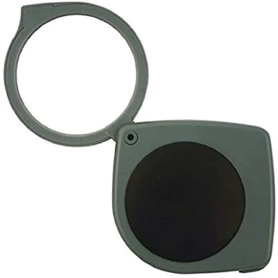 Abbildung von TFA Dostmann Taschenlupe, Vergrößerung 3 fach, Einschlaglupe, Sehhilfe, (L) 58 (101) x (B) 15 (H) 61 mm