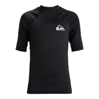 Abbildung von Quiksilver Everyday UPF50 SS Youth Tshirt print für Kinder, Größe: 176, Black