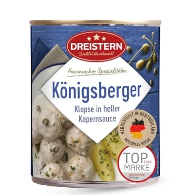 Abbildung von DREISTERN 8 Königsberger Klopse, 800 Gramm