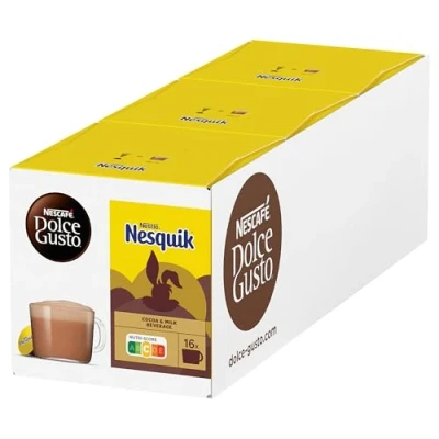 Abbildung von 3,78 Rabatt 3 stücke Dolce Gusto Nesquik 16 DG Kapseln 780 g