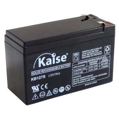 Abbildung von Kaise Technologies AGM VRLA Bleiakku 12 V 7 Ah/Modell KB1270 Security