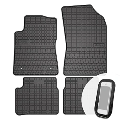 Abbildung von Gummimatten Auto Fußmatten Gummi Automatten Passgenau 4 teilig Set passend für Citroen C3 III ab 2016