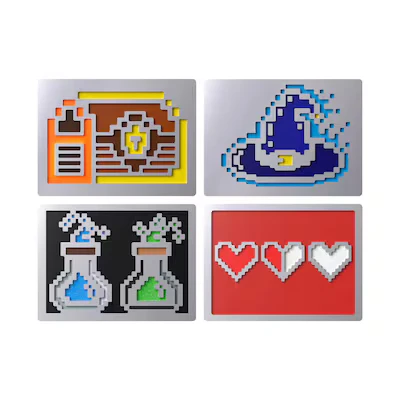 Abbildung von HyperX Alloy Rise Badge Pack (8 bit series)
