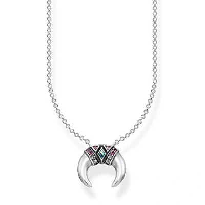 Abbildung von Thomas SABO Halskette, Damen, Größe: 45, Orange/purple/red/turquoise/blue