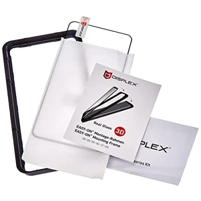 Abbildung von Samsung Galaxy S21 Plus Panzerglas Displex Real Glass FC Fingerabdrucksensor Bildschirmschutzfolie Full Cover Fingerprint Sensor für