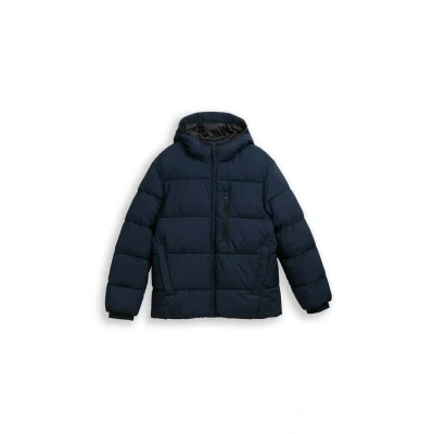 Abbildung von TOM Tailor Denim Puffer Winterjacke, Herren, Größe: Large, Sky captain blue